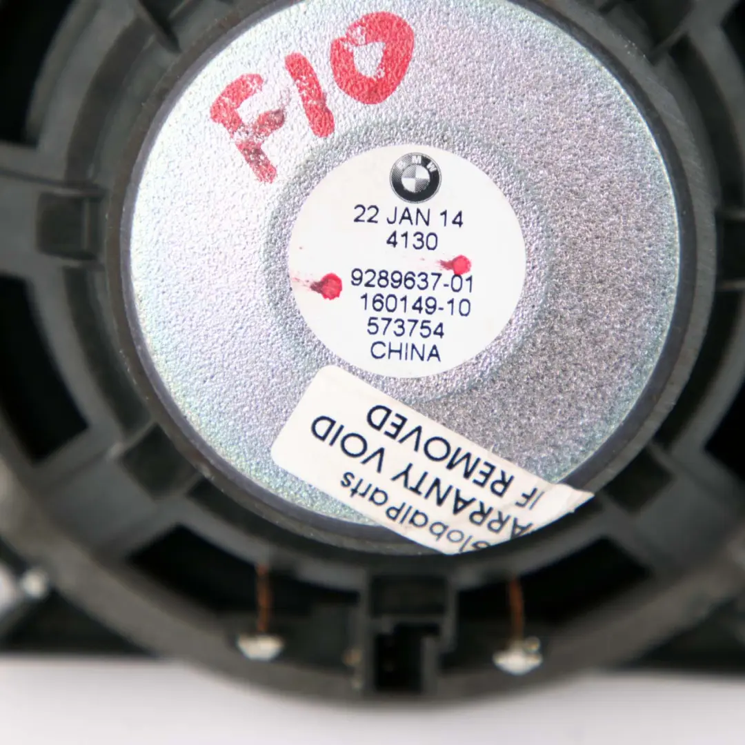 BMW F10 Fenêtre Arrière Tablette Colis Haut Parleur Gauche Droitet - SKU 9289637 - Numéro de pièce 9289637