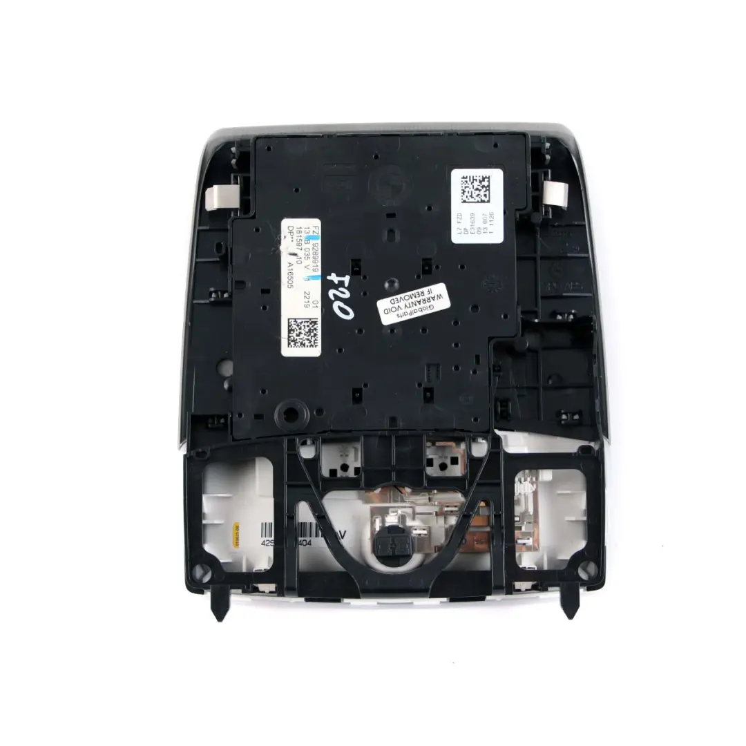 Roof Interior Centre Function Switch Grey to BMW F20 F21 F30 F31 with Part number 6826920 BMW F20 F21 F30 F31 Roof Interior Centre Function Switch Grey - SKU 9289919 - Part number 6826920