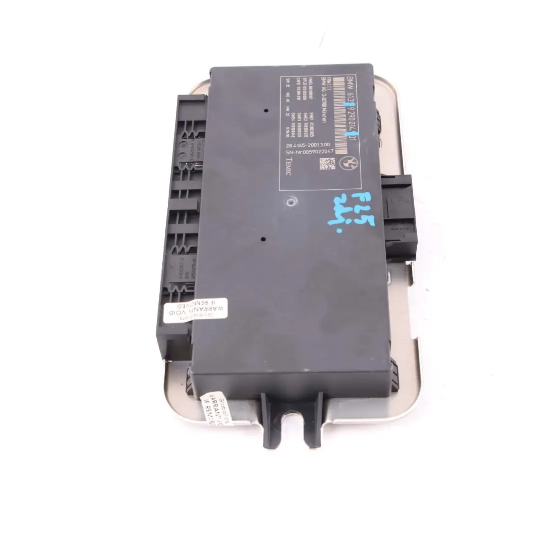 Module d'éclairage de contrôle de l'espace piéton ECU FRM3 pour BMW X3 F25 à propos du numéro de pièce 9290014 BMW X3 F25 Module d'éclairage de contrôle de l'espace piéton ECU FRM3 - SKU 9290014 - Numéro de pièce 9290014