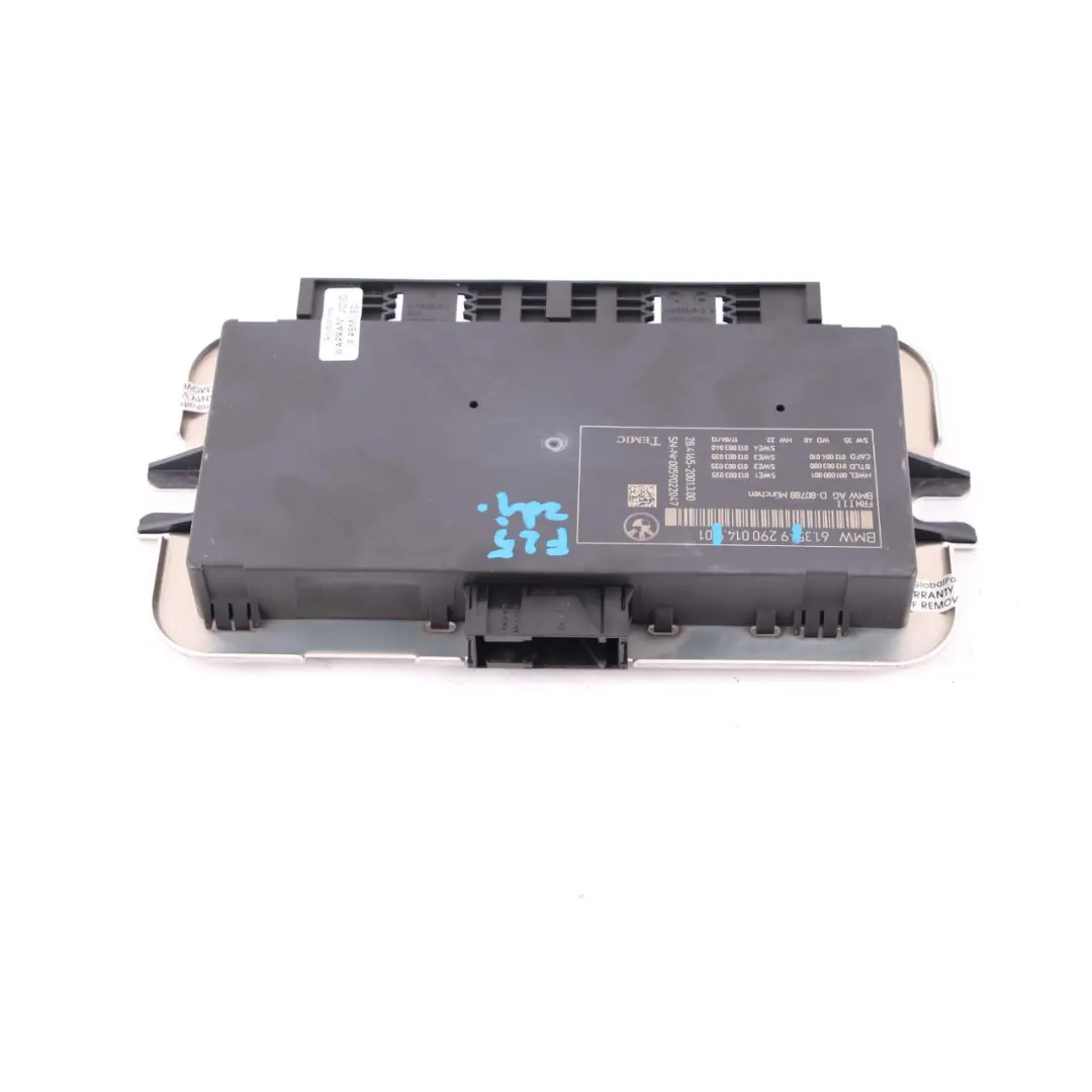 BMW X3 F25 Module d'éclairage de contrôle de l'espace piéton ECU FRM3 - SKU 9290014 - Numéro de pièce 9290014