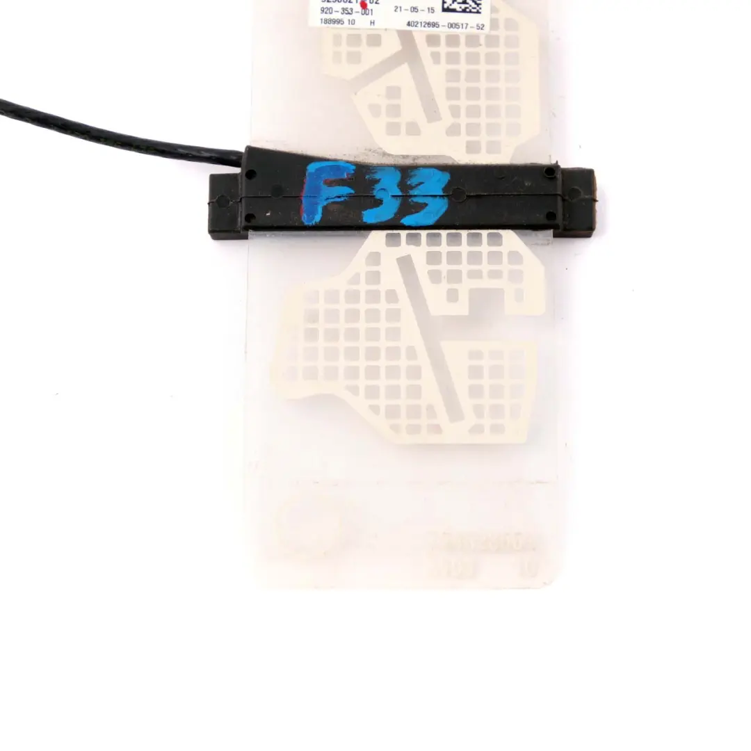 Top Phone Antenna Aerial Module CTM Unit BMW F33 F83 M4 Convertible - SKU 9290621 - Part number 9290621