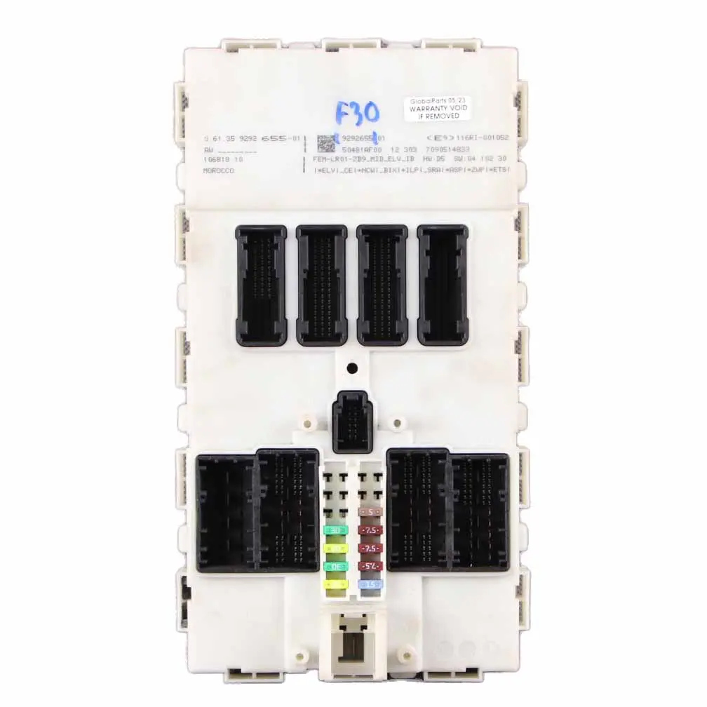 BMW F20 F21 F22 F30 F31 F32 F36 Unité de contrôle du module FEM ECU LR01 9292655
