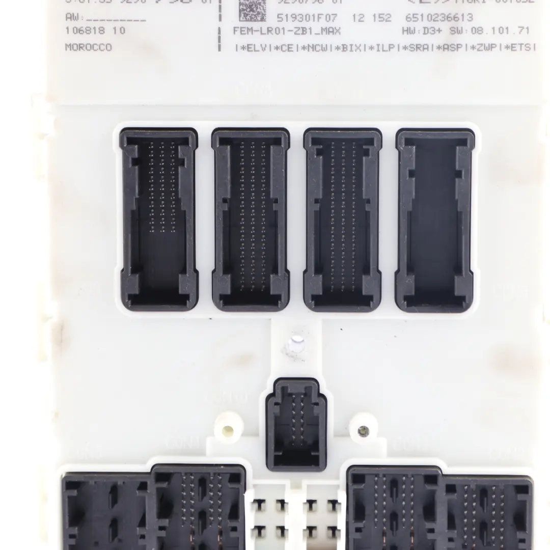  Module BMW F30 FEM Body Control Unit Module D3+ Electronic Lear - SKU 9290796 - Part number 9290796