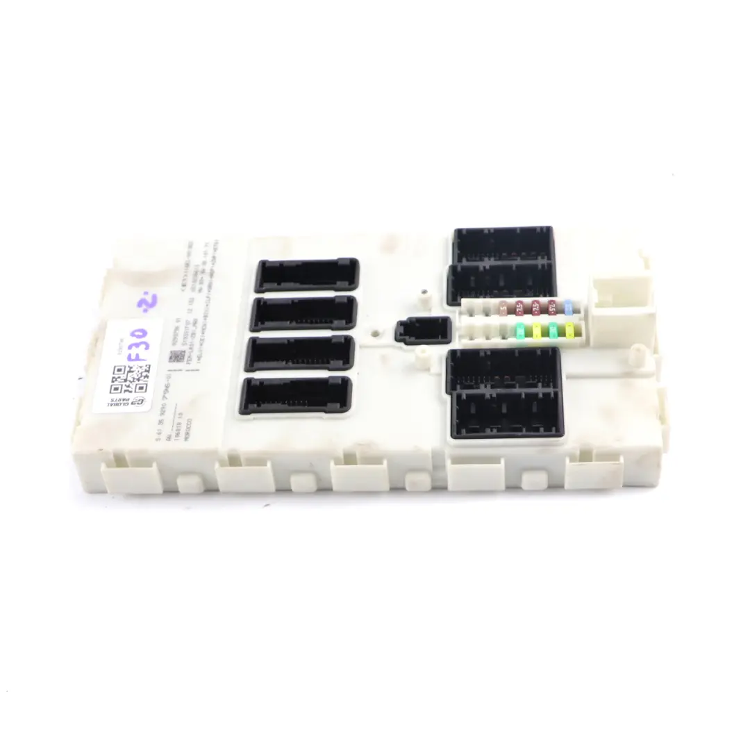 Module BMW F30 FEM Body Control Unit Module D3+ Electronic Lear to with Part number 9290796 Module BMW F30 FEM Body Control Unit Module D3+ Electronic Lear - SKU 9290796 - Part number 9290796