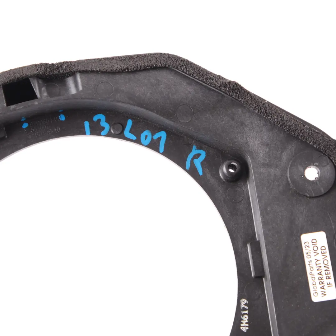 Speaker Adapter Cover Plate Holder Bracket Mount Right O/S to BMW i3 I01 with Part number 9290854 BMW i3 I01 Speaker Adapter Cover Plate Holder Bracket Mount Right O/S - SKU 9290854 - Part number 9290854