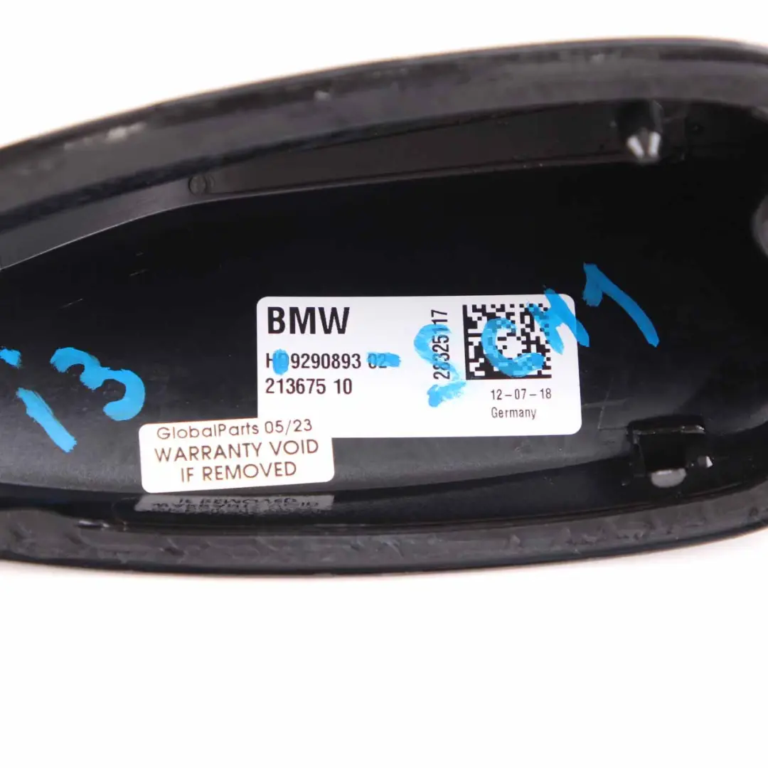 BMW i3 I01 Shark Antenna Aerial Roof Empty Housing Cover Black Schwarz 2 - 668 - SKU 9290893-SCH1 - Part number 9290893