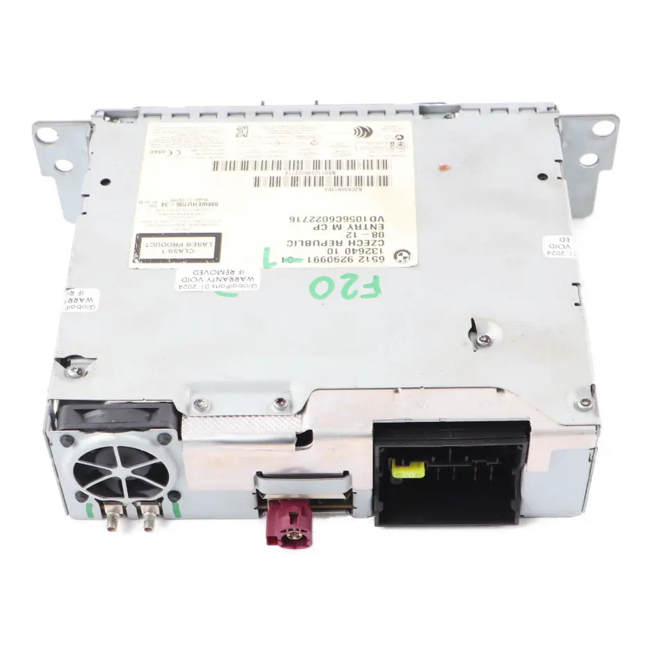 Radio Professional CD Player Head Unit to BMW F20 F21 F22 F30 F31 with Part number 9290991 BMW F20 F21 F22 F30 F31 Radio Professional CD Player Head Unit - SKU 9290991-1 - Part number 9290991