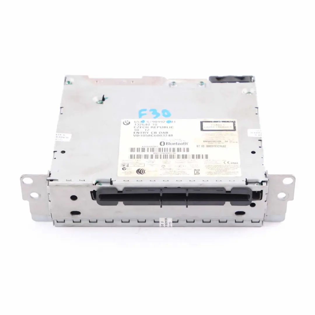 Autoradio Bluetooth Lecteur CD Centrale Commande pour BMW F20 F21 F22 F30 F31 à propos du numéro de pièce 9290992 BMW F20 F21 F22 F30 F31 Autoradio Bluetooth Lecteur CD Centrale Commande - SKU 9290992 - Numéro de pièce 9290992