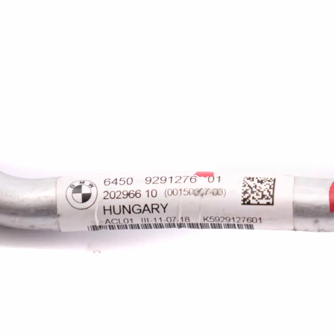 BMW i3 I01 Air Con Line Pipe Front Coolant Air Conditioning A/C R1234YF - SKU 9291276 - Part number 9291276