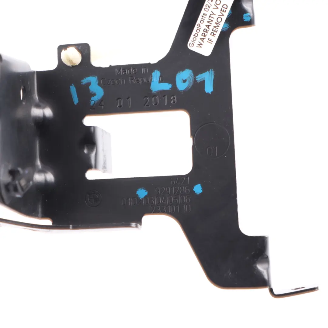 Coolant Expansion Tank Reservoir Holder Bracket Mount Plate to BMW i3 I01 with Part number 9291286 BMW i3 I01 Coolant Expansion Tank Reservoir Holder Bracket Mount Plate - SKU 9291286 - Part number 9291286