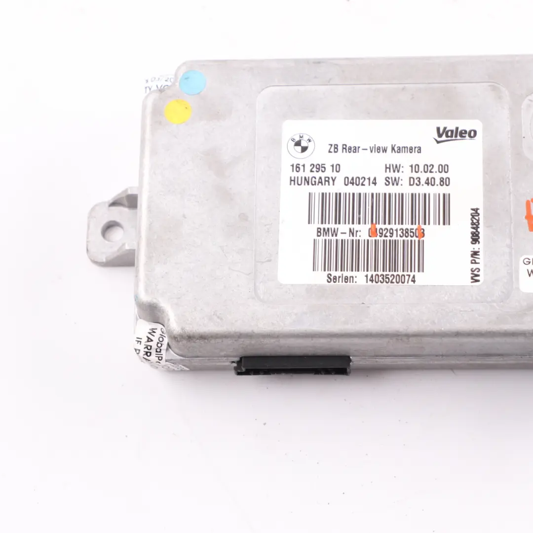 Module De Commande De Caméra De Recul 16129510 pour BMW X1 E84 à propos du numéro de pièce 9291385 BMW X1 E84 Module De Commande De Caméra De Recul 16129510 - SKU 9291385 - Numéro de pièce 9291385