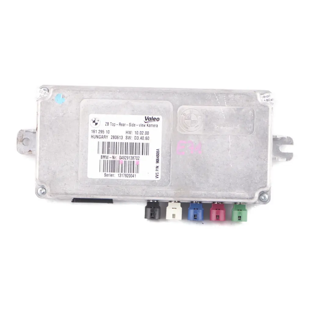 Cámara visión lateral Módulo superior trasero control para BMW X5 E70 X6 E71 con número de pieza 9291387 BMW X5 E70 X6 E71 Cámara visión lateral Módulo superior trasero control - SKU 9291387 - Número de pieza 9291387