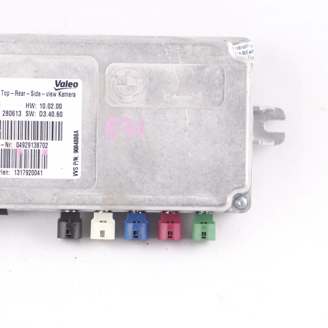  Caméra latérale BMW X5 E70 X6 E71 Module l'unité supérieure arrière - SKU 9291387 - Numéro de pièce 9291387