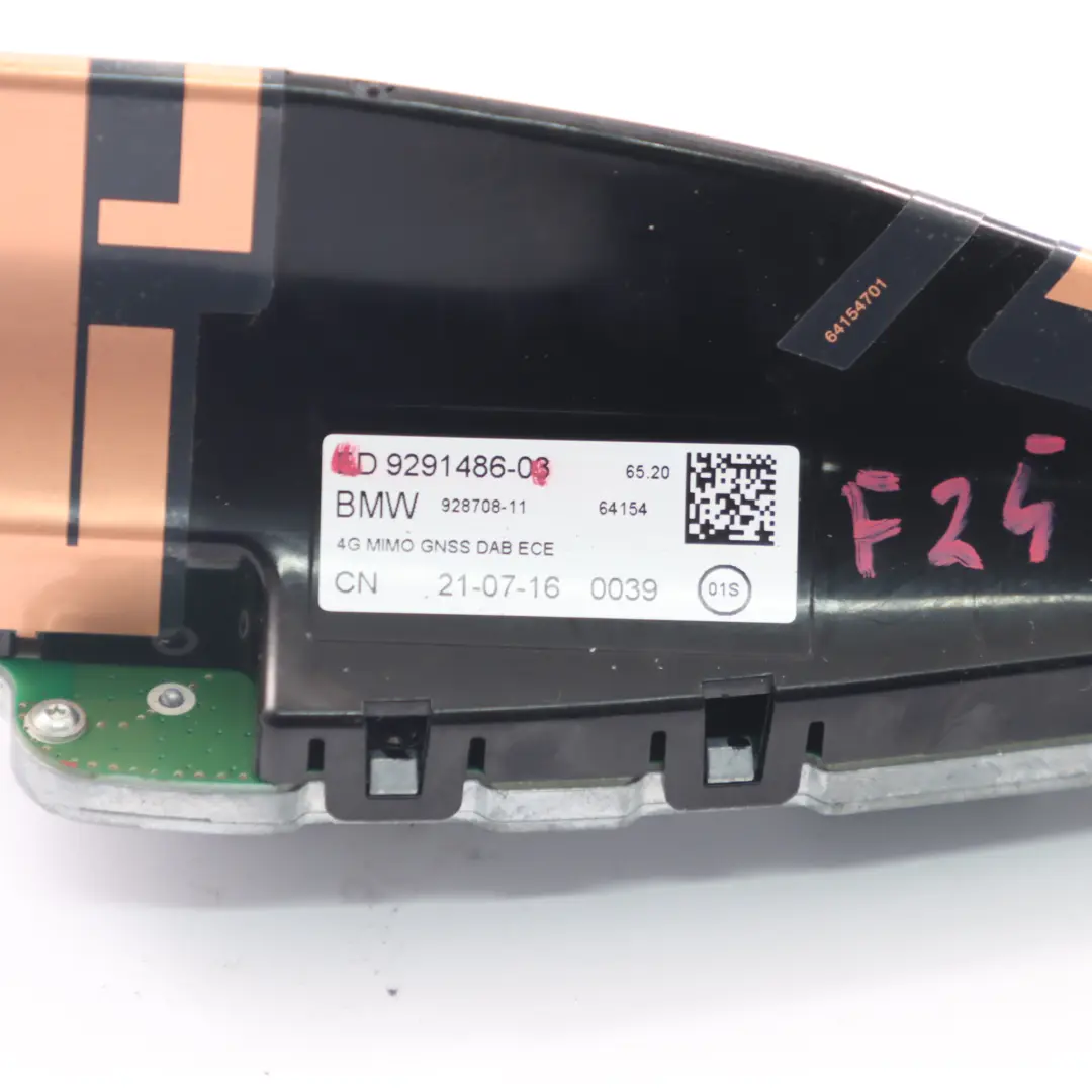 Haifisch-Dachflossen-Antenne Antennenmodul für BMW X4 F25 F36 F85 F15 mit Teilenummer 9291486 BMW X4 F25 F36 F85 F15 Haifisch-Dachflossen-Antenne Antennenmodul - SKU 9291486 - Teilenummer 9291486