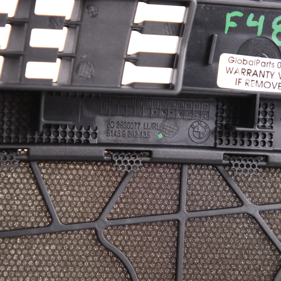 Altavoz Cubierta Centro Salpicadero Altavoz Embellecedor para BMW X1 F48 con número de pieza 9292135 BMW X1 F48 Altavoz Cubierta Centro Salpicadero Altavoz Embellecedor - SKU 9292135 - Número de pieza 9292135