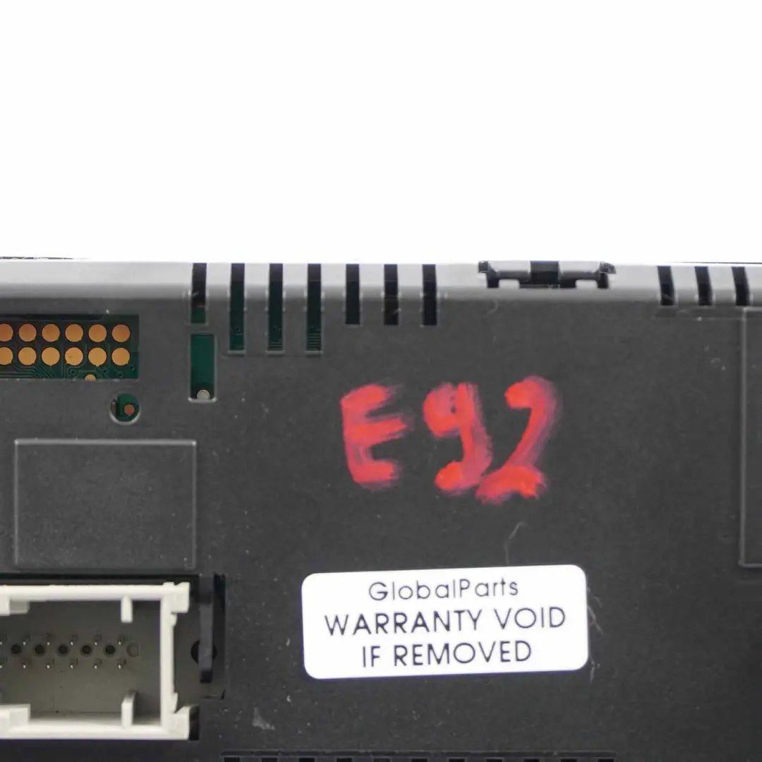 BMW E92 E93 Panel Klimatyzacji Pearlgrey - SKU 9292267 - Numer Części 9248583
