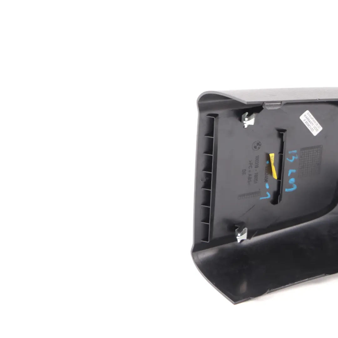 Centre Console Trim Panel Rear Black to BMW i3 I01 Cover with Part number 9292458 BMW i3 I01 Cover Centre Console Trim Panel Rear Black - SKU 9292458-1 - Part number 9292458