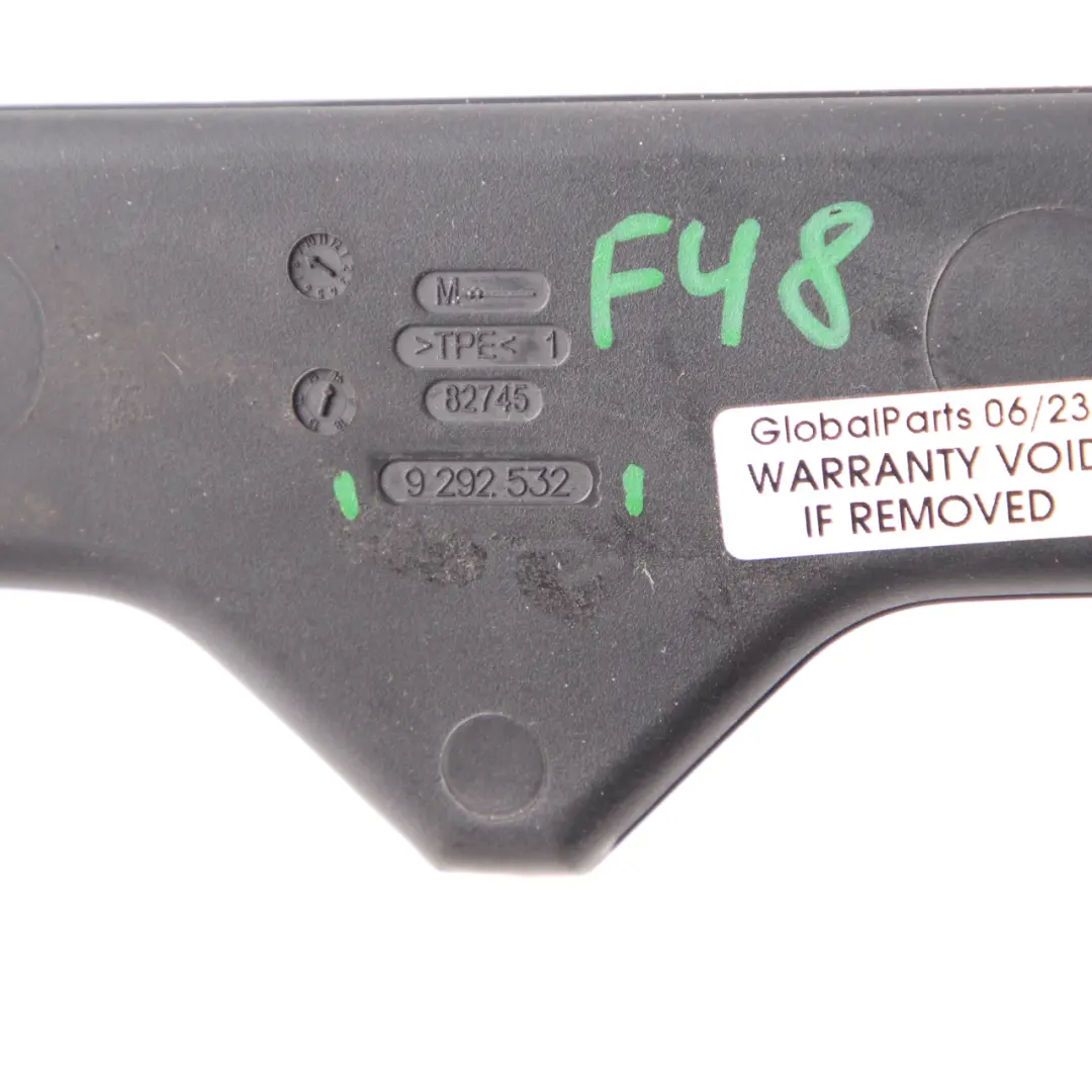 Insert Mat BMW X1 F48 X2 F39 Rubber Storage Center Console Trim Black to with Part number 9292532 Insert Mat BMW X1 F48 X2 F39 Rubber Storage Center Console Trim Black - SKU 9292532 - Part number 9292532