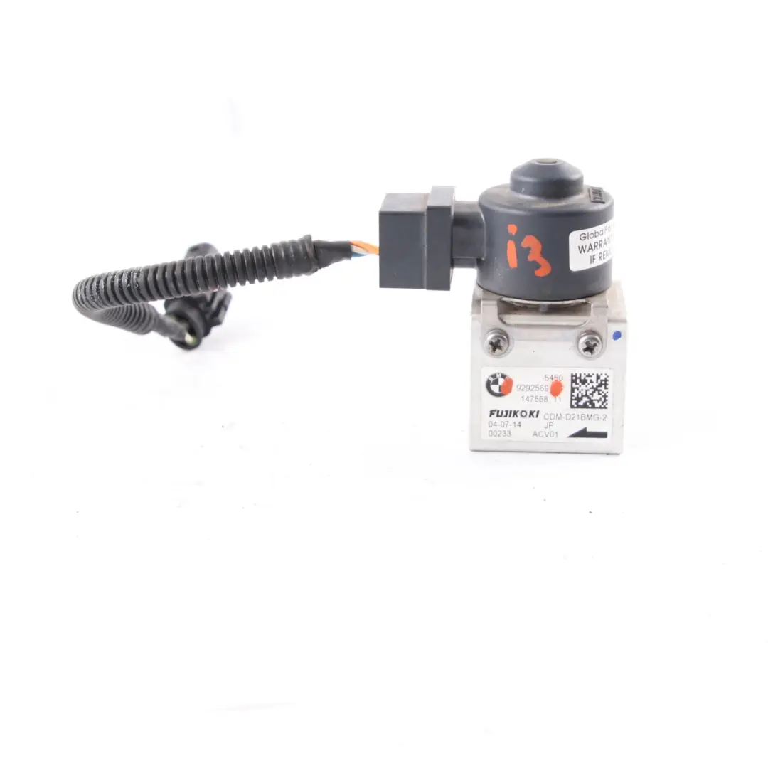 Expansion Valve BMW i3 I01 Air Conditioning Electrical Valve Heater to with Part number 9292569 Expansion Valve BMW i3 I01 Air Conditioning Electrical Valve Heater - SKU 9292569 - Part number 9292569