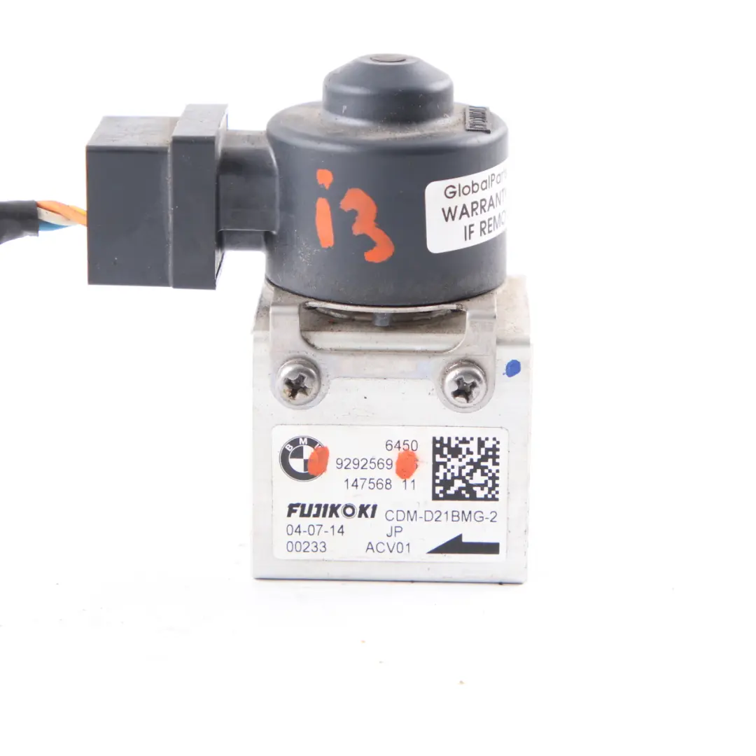 Expansion Valve BMW i3 I01 Air Conditioning Electrical Valve Heater to with Part number 9292569 Expansion Valve BMW i3 I01 Air Conditioning Electrical Valve Heater - SKU 9292569 - Part number 9292569