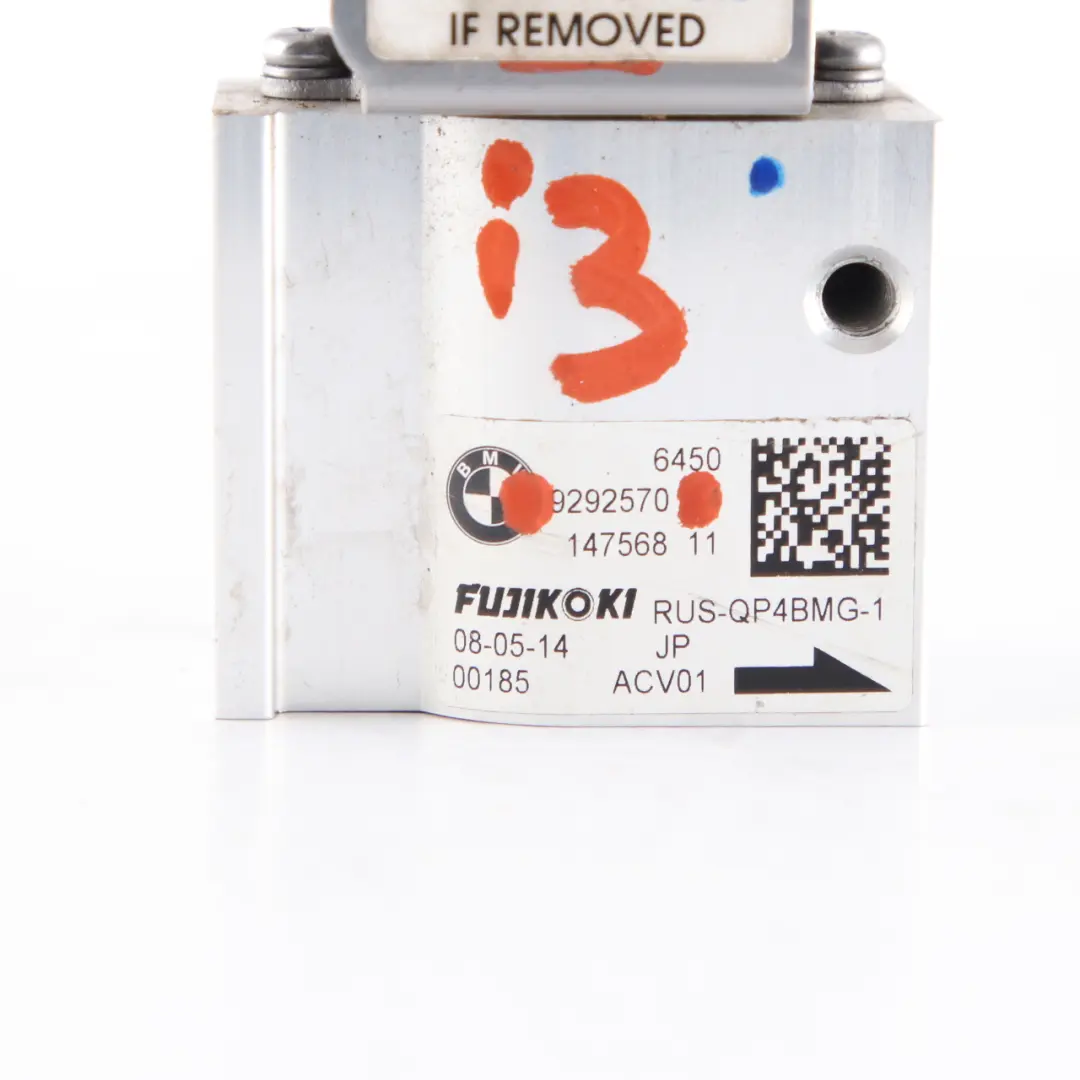 BMW i3 I01 Expansion Valve Air Conditioning Refrigerant Electric Heater - SKU 9292570 - Part number 9292570