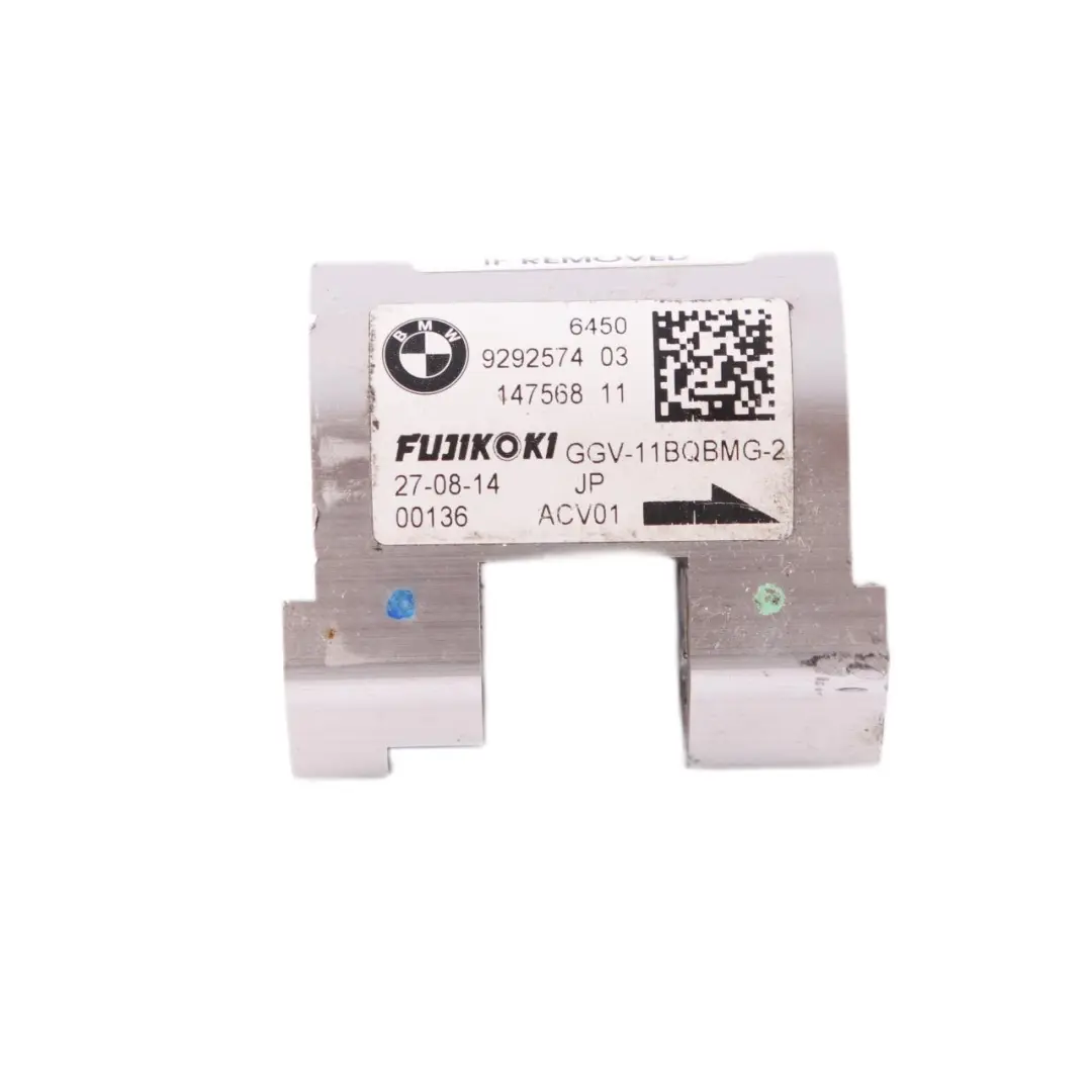 BMW i3 I01 Clapet anti-retour Electrique A/C Tuyau de climatisation - SKU 9292574 - Numéro de pièce 9292574