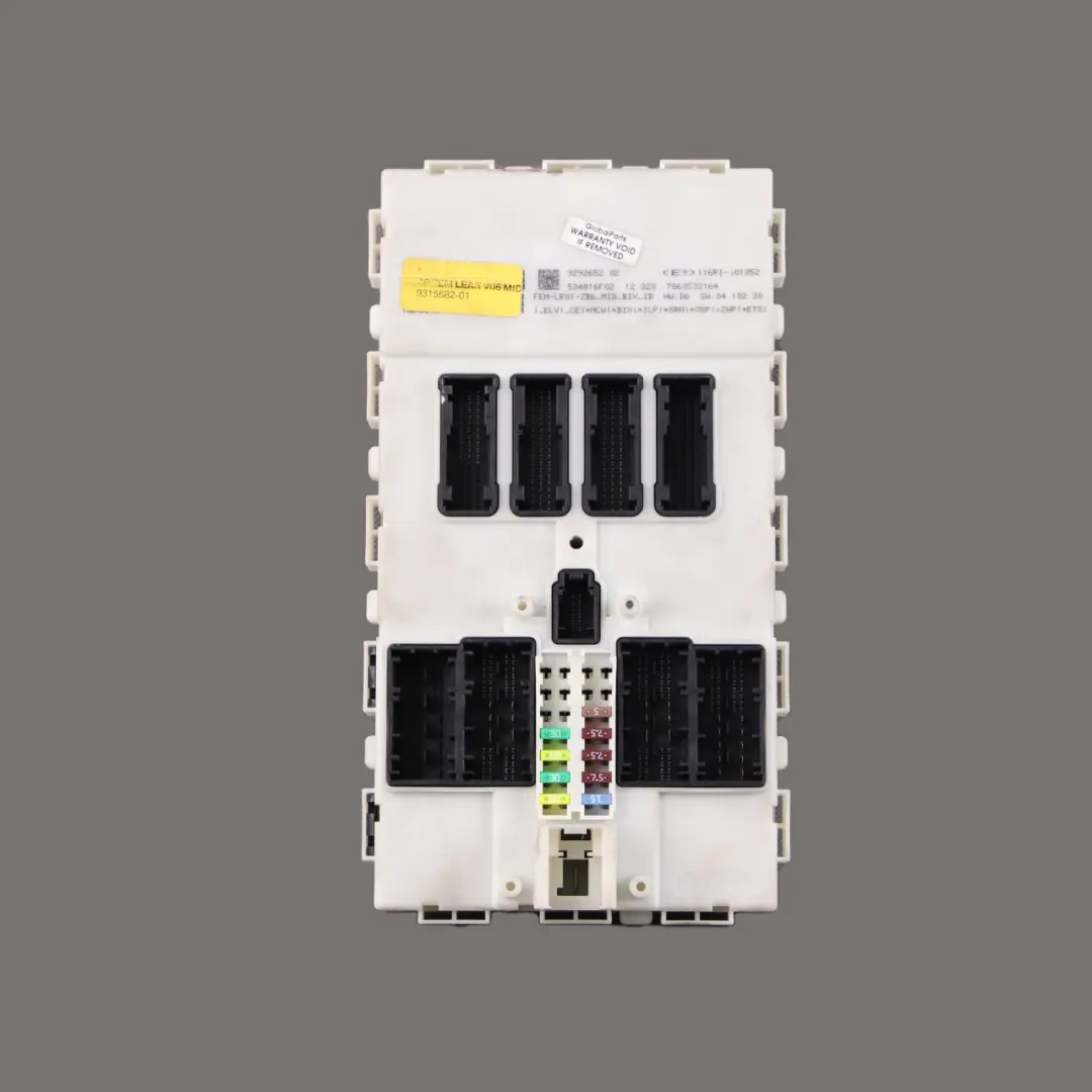 Front Electronic Module Control Unit FEM to BMW F20 F21 F22 F30 F31 F32 F36 with Part number 9292652 BMW F20 F21 F22 F30 F31 F32 F36 Front Electronic Module Control Unit FEM - SKU 9292652 - Part number 9292652