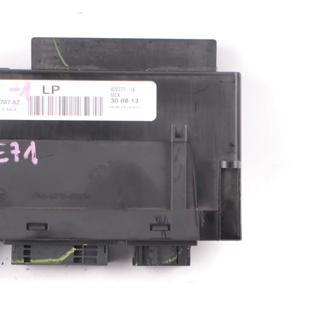 BMW X6 E71 Body Control Module Unit Junction Box PL4 JBBFEIII R ECU - SKU 9292707-1 - Part number 9292707
