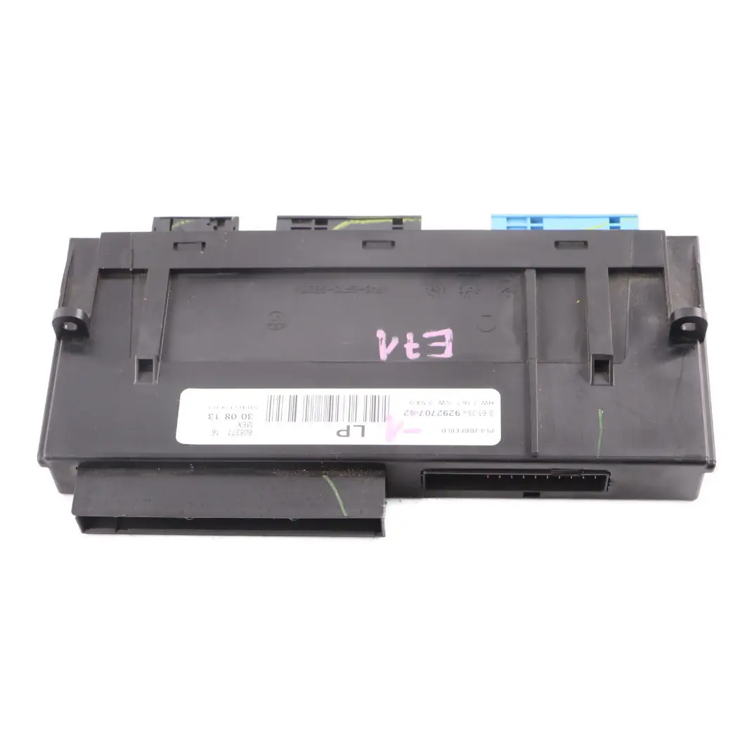 Body Control Module Unit Junction Box PL4 JBBFEIII R ECU to BMW X6 E71 with Part number 9292707 BMW X6 E71 Body Control Module Unit Junction Box PL4 JBBFEIII R ECU - SKU 9292707-1 - Part number 9292707