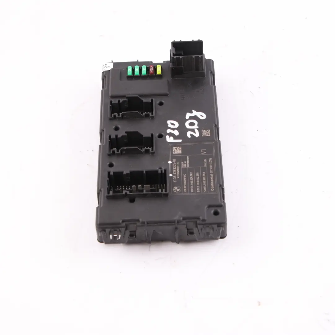 Electronic Module Fuse Box Control Unit V1 REM BMW F20 F21 F30 F31 Rear - SKU 9293305 - Part number 9293305