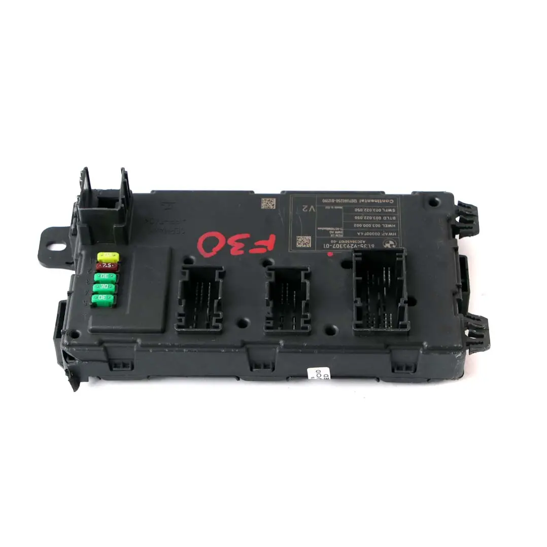 BMW F30 Moduł Sterownik Komfortu Tył REM V2 - SKU 9293307 - Numer Części 9293307