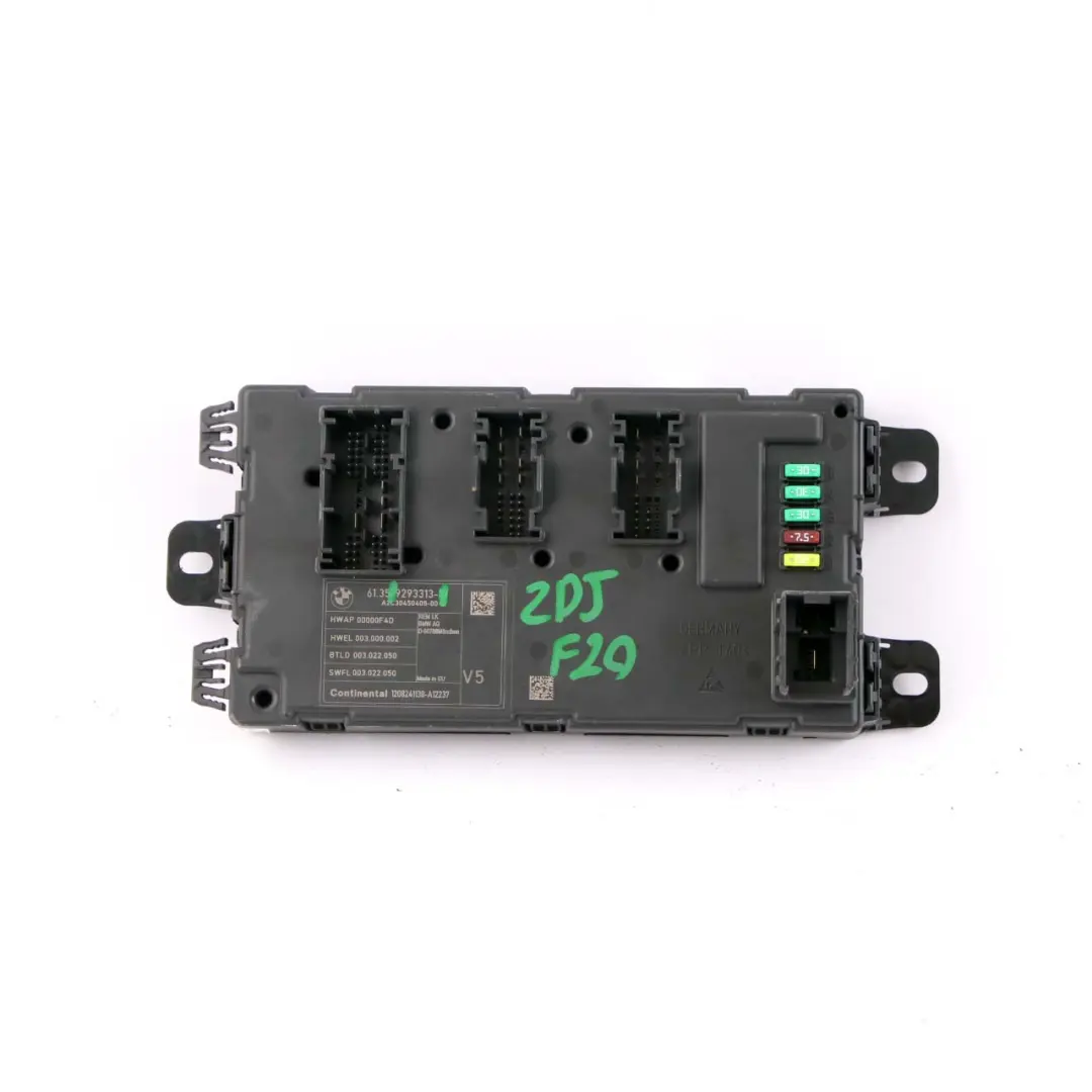 BMW F20 F21 F30 F31 Hinten Elektronikmodul Sicherungskasten Steuergerät V5 REM - SKU 9293313 - Teilenummer 9293313