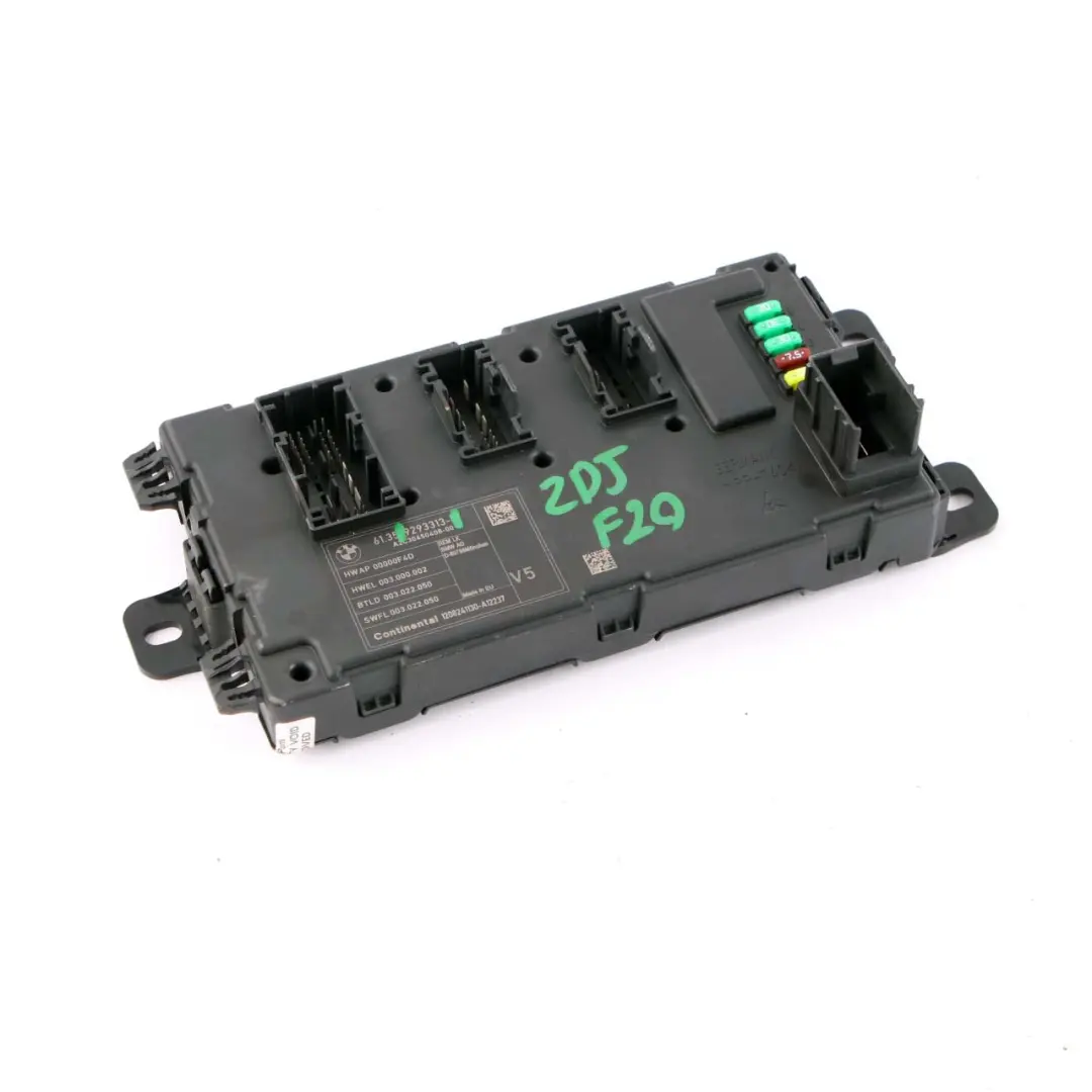 BMW F20 F21 F30 F31 Hinten Elektronikmodul Sicherungskasten Steuergerät V5 REM - SKU 9293313 - Teilenummer 9293313