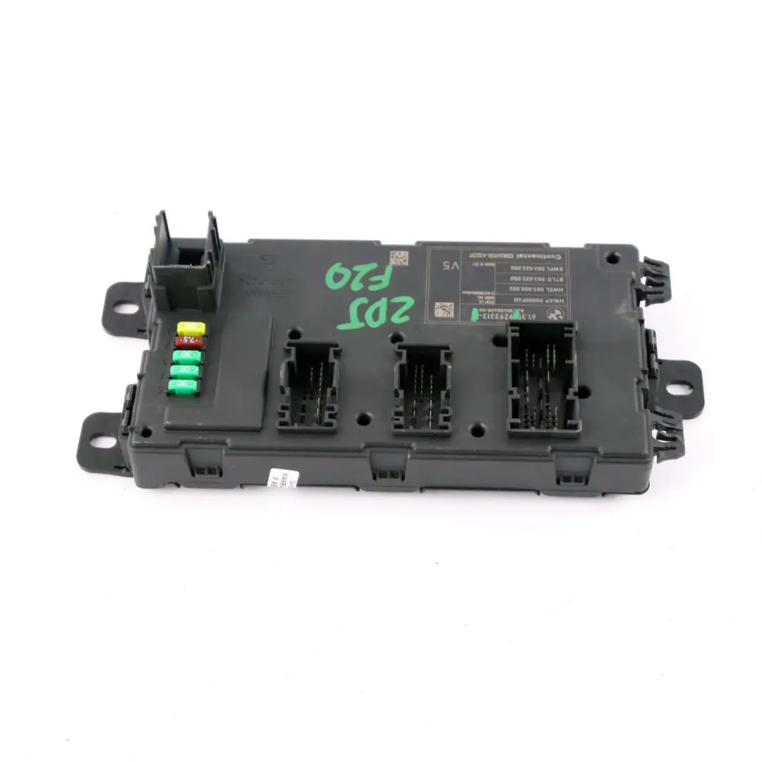 BMW F20 F21 F30 F31 Hinten Elektronikmodul Sicherungskasten Steuergerät V5 REM - SKU 9293313 - Teilenummer 9293313