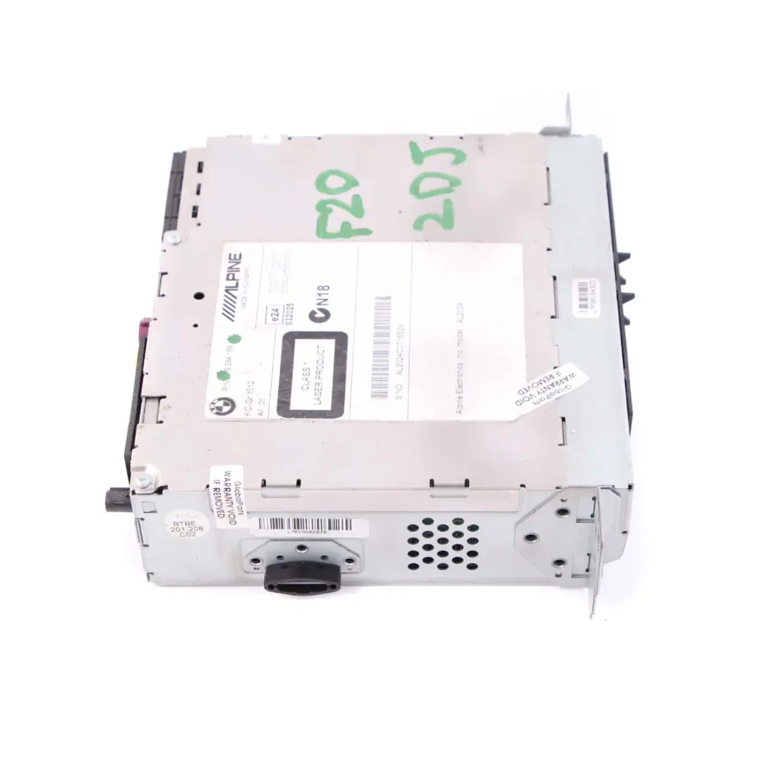 BMW F20 F21 F22 F30 F31 Alpine CD Champ 2 Lecteur radio Unité principale - SKU 9294199 - Numéro de pièce 9294199