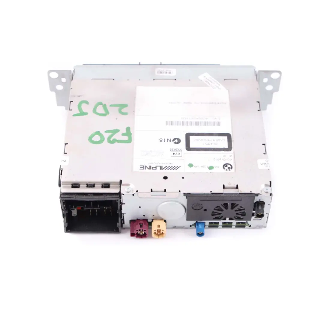BMW F20 F21 F22 F30 F31 Alpine CD Champ 2 Lecteur radio Unité principale - SKU 9294199 - Numéro de pièce 9294199