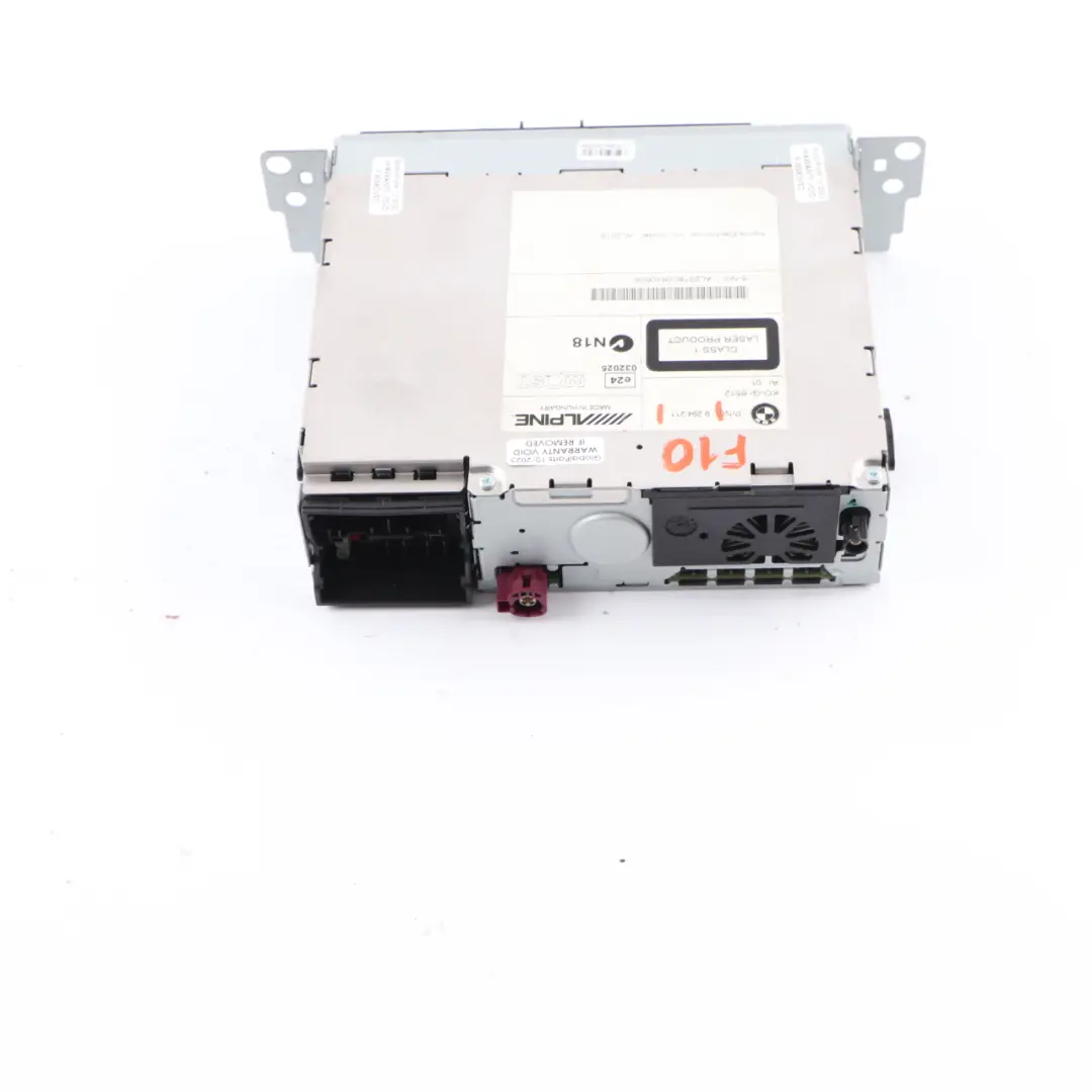 Radio Player BMW F10 F11 Audio CD Champ 2 Head Unit MID to with Part number 9294211 Radio Player BMW F10 F11 Audio CD Champ 2 Head Unit MID - SKU 9294211 - Part number 9294211