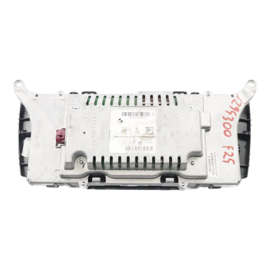  Dashboard Monitor BMW X3 F25 X4 F26 Onboard Central Display Screen 8,8" - SKU 9294300 - Part number 9294300