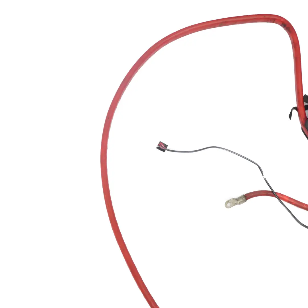 BMW E63 E64 Battery Power Cable Lead Positive Underfloor Red - SKU 9297282-1 - Part number 9297282