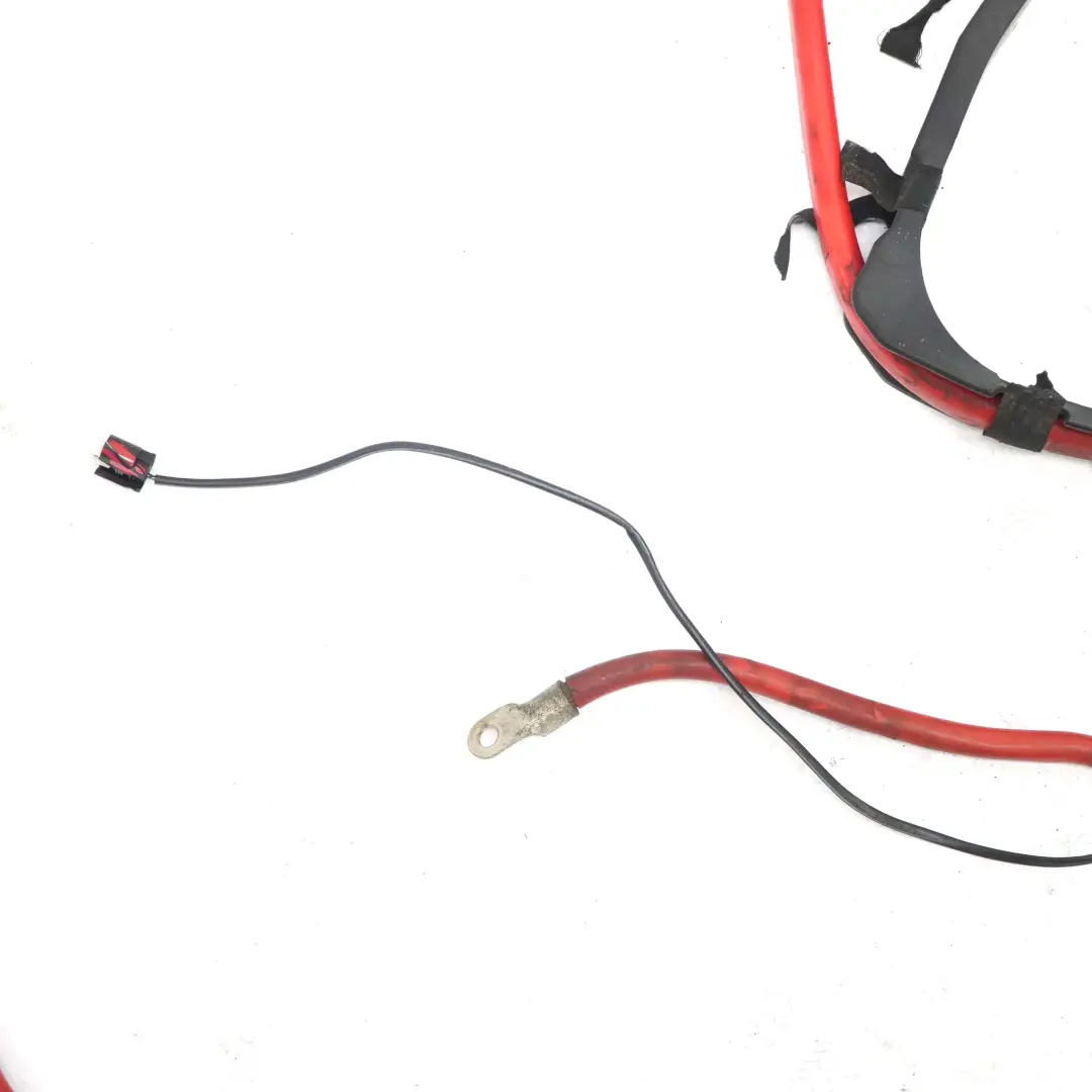 BMW E63 E64 Battery Power Cable Lead Positive Underfloor Red - SKU 9297282-1 - Part number 9297282
