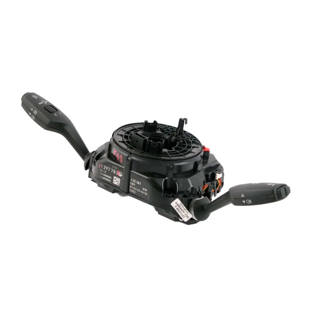 Switch Cluster Steering Column Wiper Stalk Slip to BMW 5 Series F11 with Part number 9297783 BMW 5 Series F11 Switch Cluster Steering Column Wiper Stalk Slip - SKU 9297783 - Part number 9297783