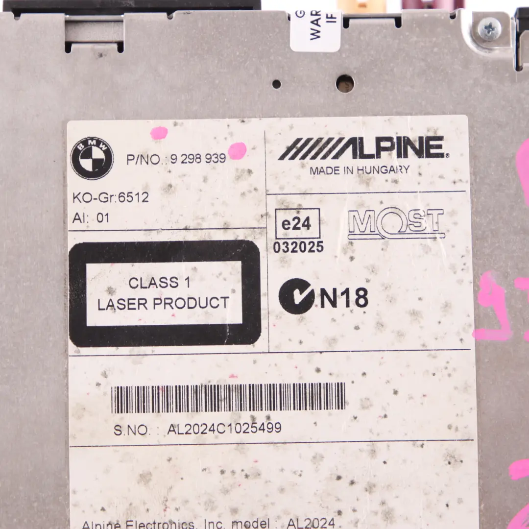 Radioodtwarzacz Nawigacja Champ 2 do BMW F10 F11 F20 F21 F25 F30 F31 o numerze 9298939 BMW F10 F11 F20 F21 F25 F30 F31 Radioodtwarzacz Nawigacja Champ 2 - SKU 9298939 - Numer Części 9298939