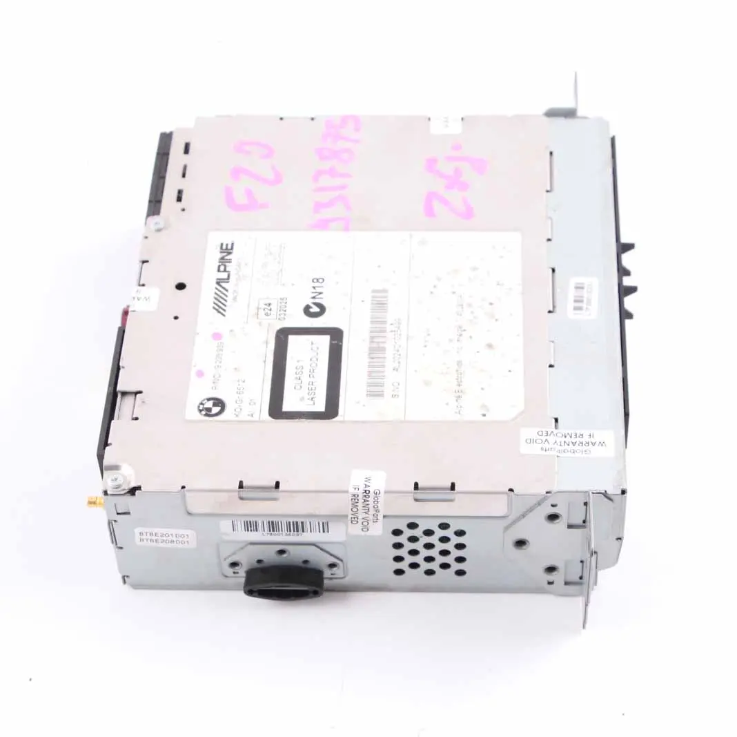 Reproductor radio Alpine CD Champ Unidad principal para BMW F10 F11 F20 F21 F25 F30 con número de pieza 9298939 BMW F10 F11 F20 F21 F25 F30 Reproductor radio Alpine CD Champ Unidad principal - SKU 9298939 - Número de pieza 9298939