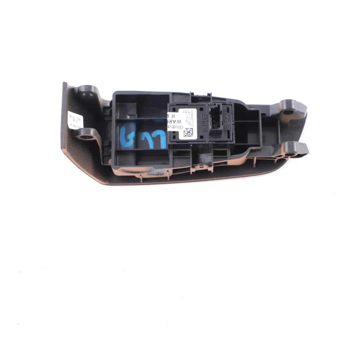 Window Lifter Switch Regulator Rear Right O/S Cover Trim Brown 7406220 to BMW G11 with Part number 9299457 BMW G11 Window Lifter Switch Regulator Rear Right O/S Cover Trim Brown 7406220 - SKU 9299457-1 - Part number 9299457