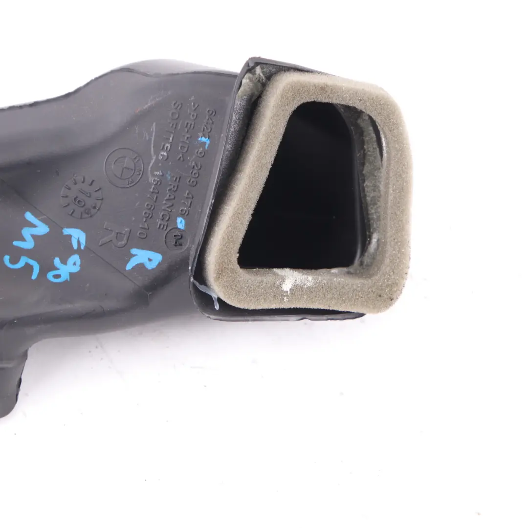 BMW G30 G31 Air Duct Channel Footwell Right O/S - SKU 9299476 - Part number 9299476