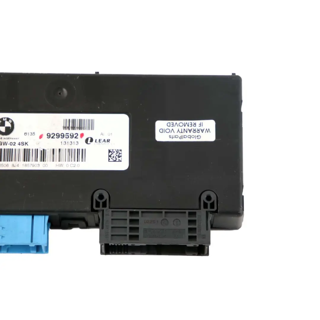 BMW F11 Moduł Sterownik Komfortu ZGW - SKU 9299592 - Numer Części 9299592