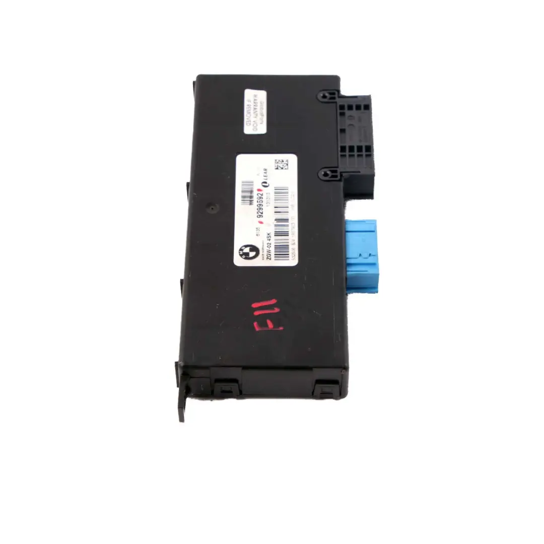 Central Gateway Module ECU Control Unit Lear ZGW-02 4SK to BMW F10 F11 with Part number 9299592 BMW F10 F11 Central Gateway Module ECU Control Unit Lear ZGW-02 4SK - SKU 9299592 - Part number 9299592