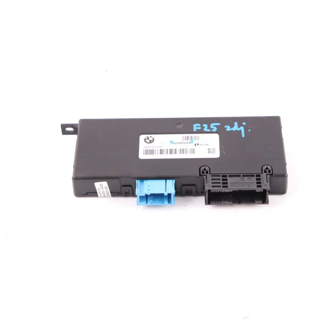 Central Gateway BMW X3 F25 X4 F26 Module Control Unit Lear ZGW-02 4SK to with Part number 9299594 Central Gateway BMW X3 F25 X4 F26 Module Control Unit Lear ZGW-02 4SK - SKU 9299594 - Part number 9299594