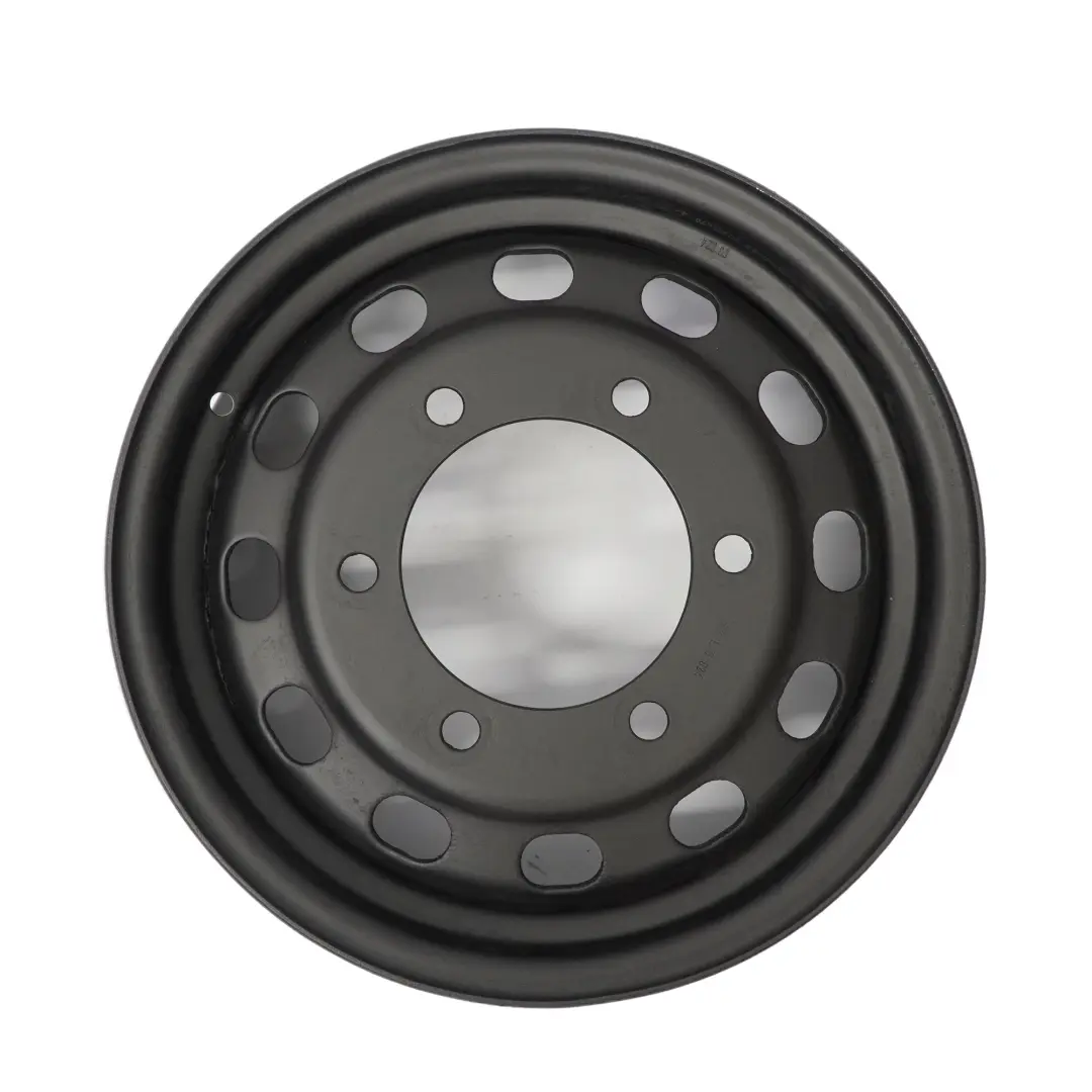 Cerchio in acciaio nero 15" ET:70 6J 6x180 per Ford Transit MK7 con numero di parte 92VB-AD/DB Ford Transit MK7 Cerchio in acciaio nero 15" ET:70 6J 6x180 - SKU 92VB-AD/DB - Numero di parte 92VB-AD/DB