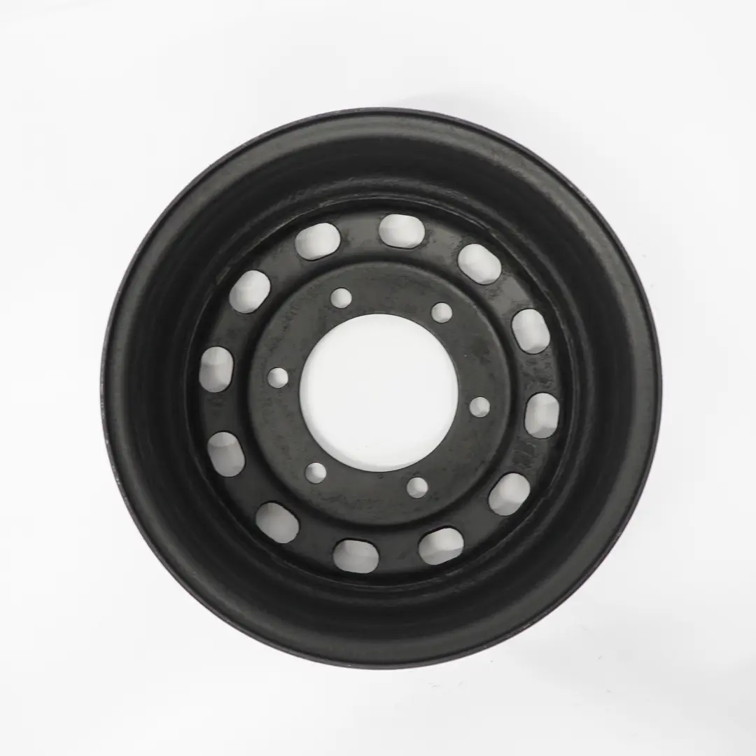 Cerchio in acciaio nero 15" ET:70 6J 6x180 per Ford Transit MK7 con numero di parte 92VB-AD/DB Ford Transit MK7 Cerchio in acciaio nero 15" ET:70 6J 6x180 - SKU 92VB-AD/DB - Numero di parte 92VB-AD/DB